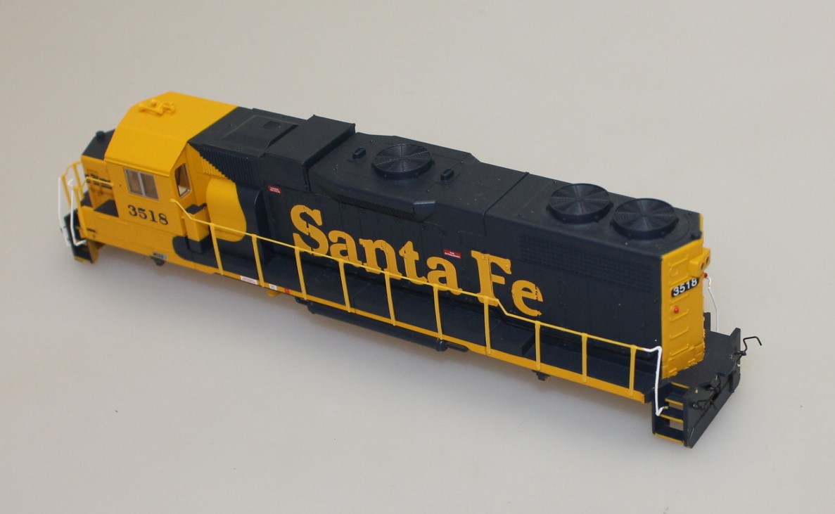 (image for) Body Shell - GP38-2 SF No rear hand rails ( HO Kit Bashing )
